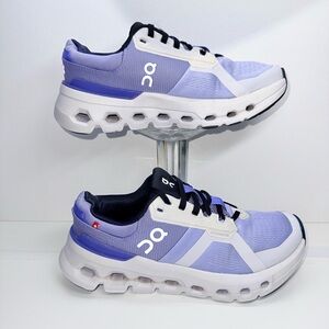 On Running Women's Athletic Shoes - Lavender and White